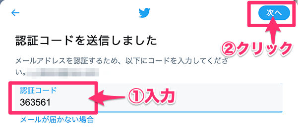 キャプチャー、認証コード入力